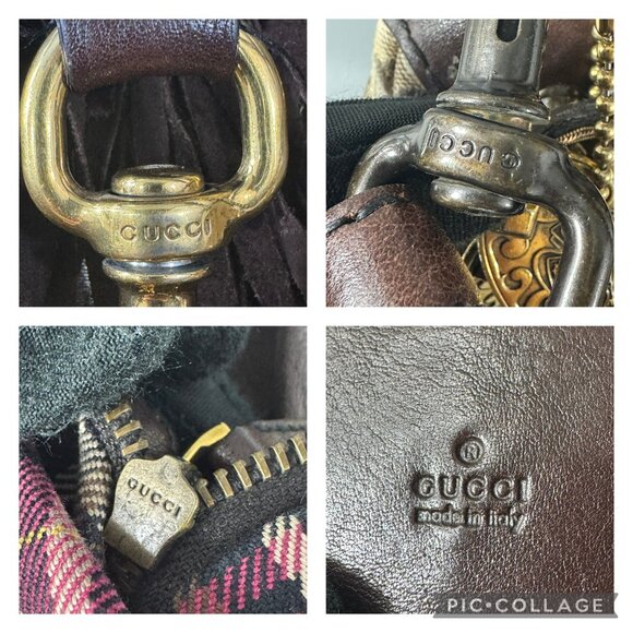 100% Authentic Gucci GG Crystal Indy Shoulder Bag - Picture 11 of 14